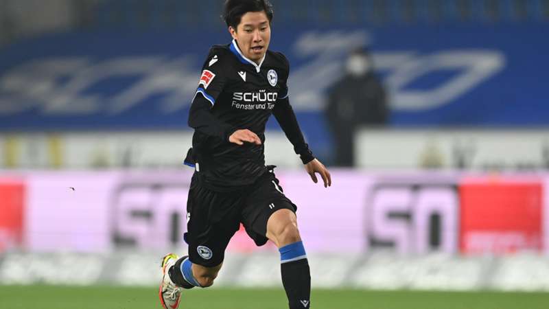 Masaya Okugawa Arminia Bielefeld Bundesliga vs. SpVgg Greuter Fürth 16012022