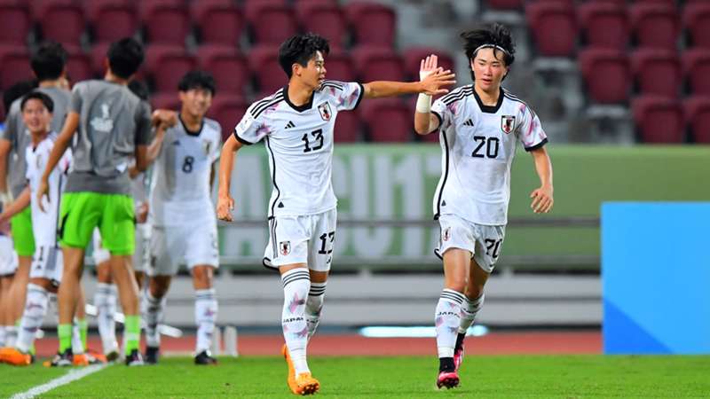 【動画】日本がインドとの打ち合いを制して8-4で勝利。決勝トーナメント進出を決める ｜ AFC U17アジアカップ