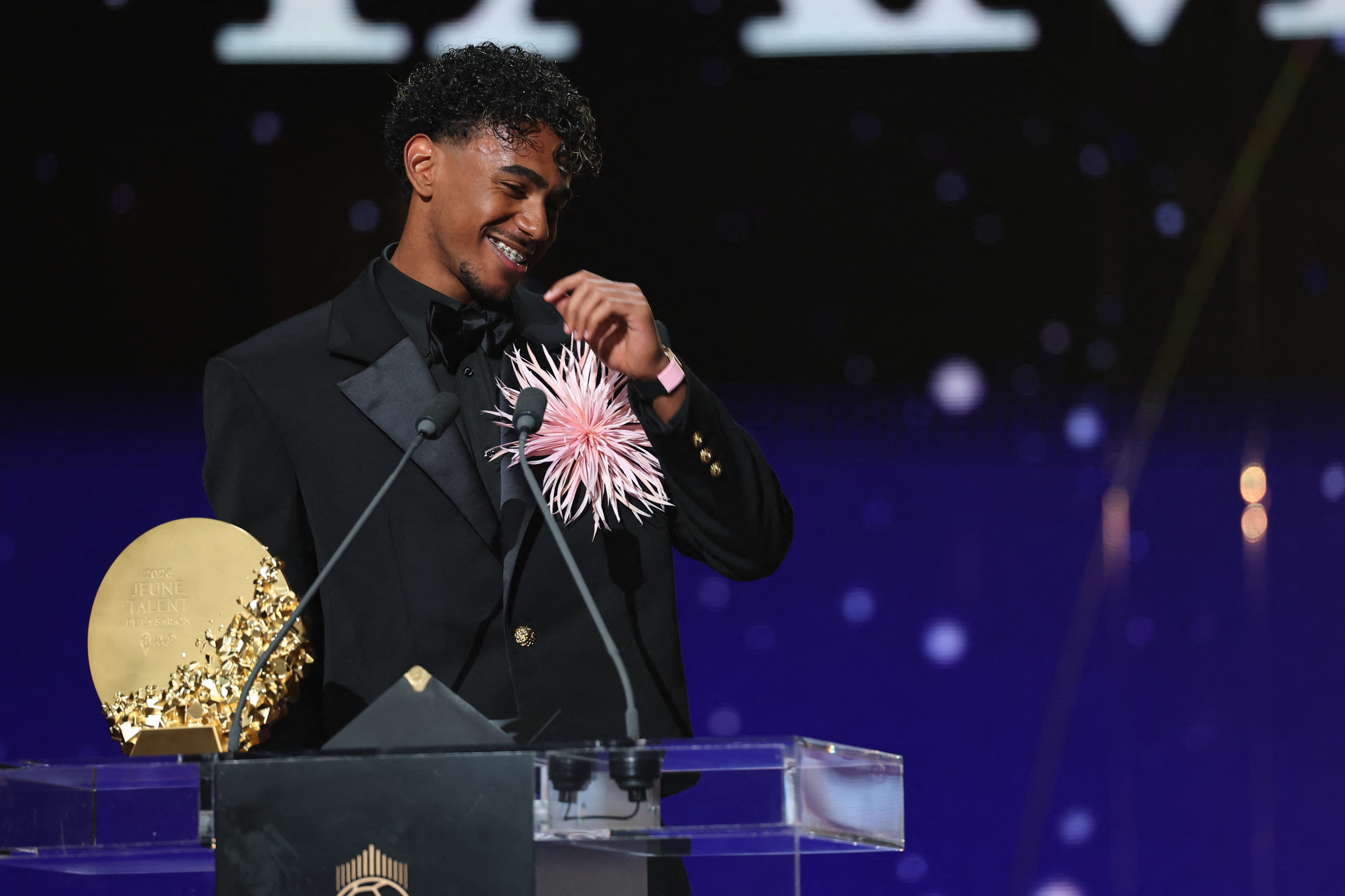Photo: DAZN Lamine yamal ballon dor