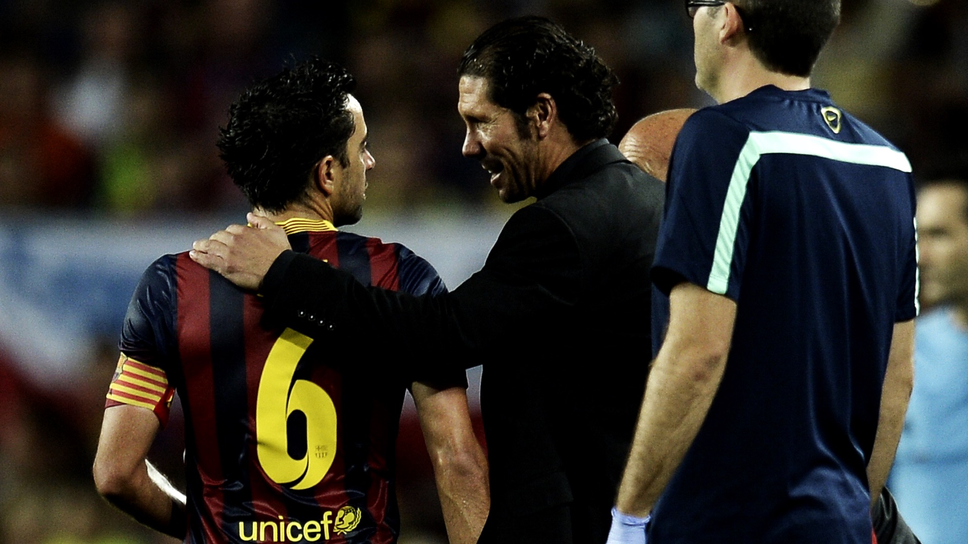 シメオネ チャビ プレー哲学で火花散らす チャビは一つの生き方しか知らない シメオネはバルサじゃ理解されない ラ リーガ Dazn News 日本