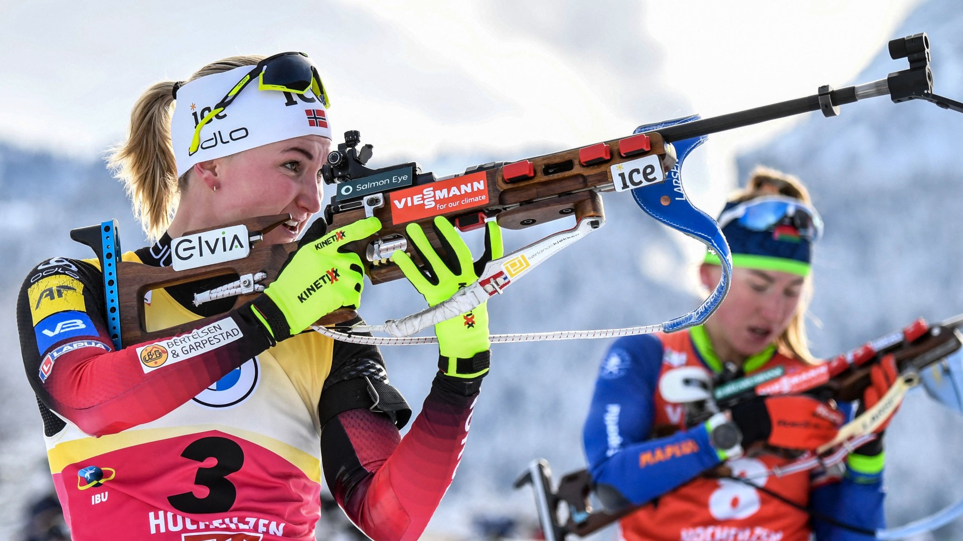 Marte Olsbu Roiseland Biathlon Weltcup Hochfilzen Sprint 12122021