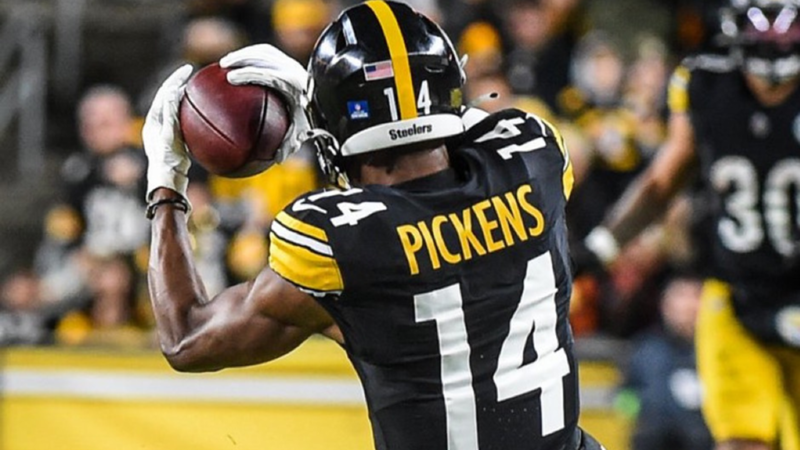 George Pickens y su gran actuación con los Pittsburgh Steelers contra Cincinnati Bengals en la semana 16 de la NFL