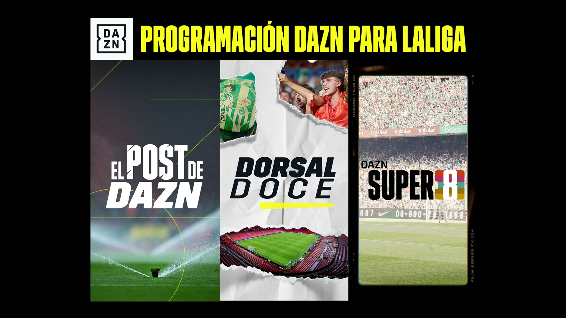 Programación completa LaLiga DAZN