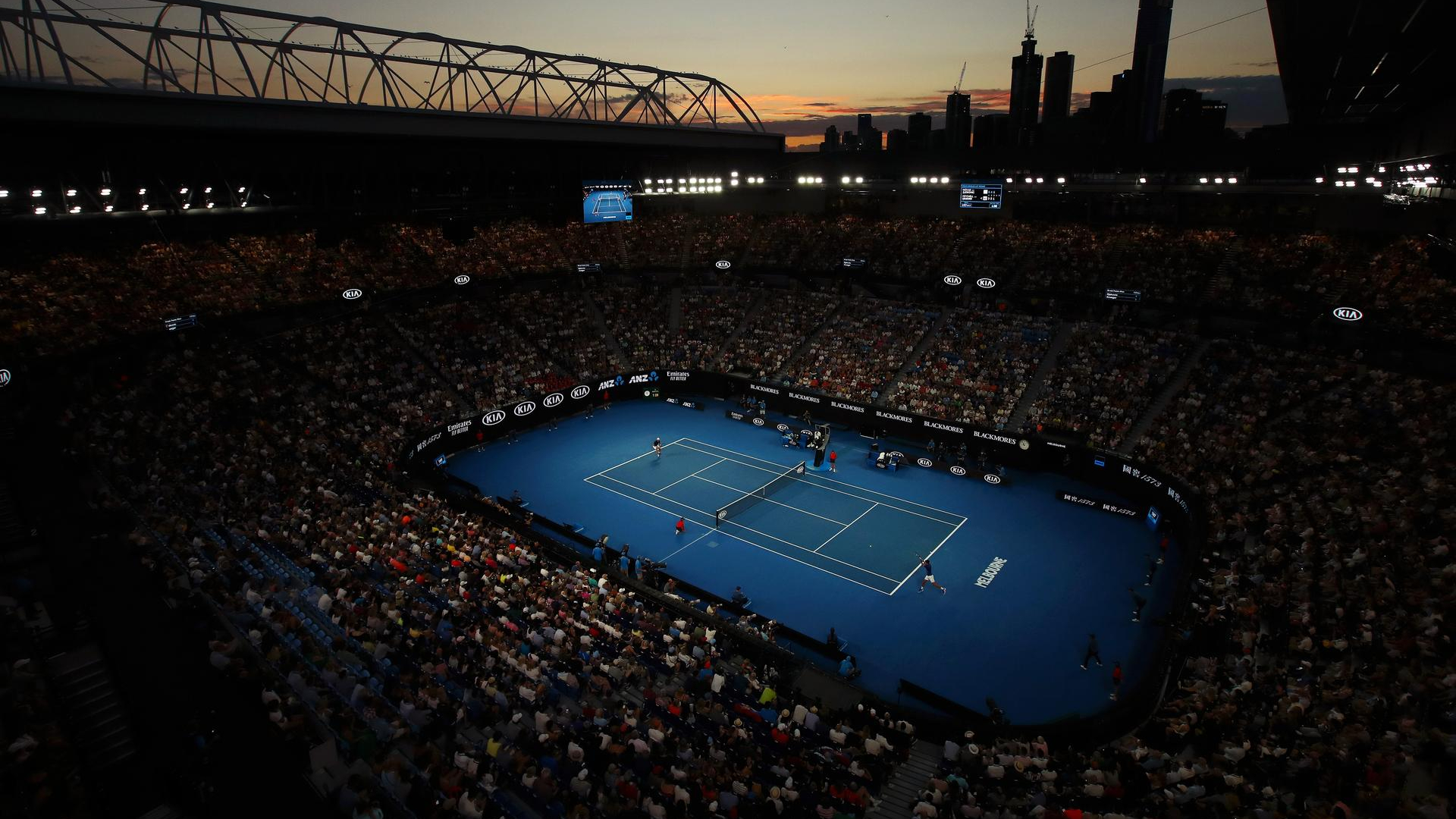 Australian Open Nightsession Melbourne