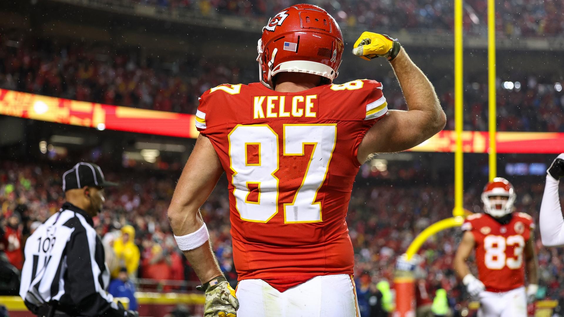 Kansas City Chiefs tight end Travis Kelce sets NFL playoff record ...