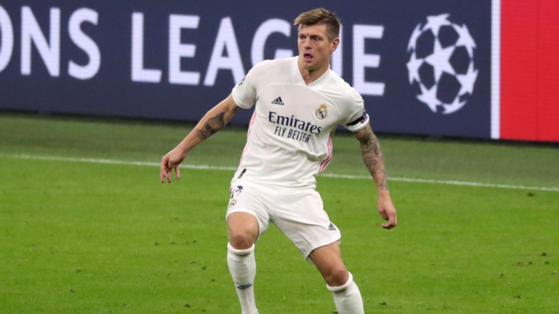 Real Madrid Toni Kroos Champions League Inter Mailand 25112020