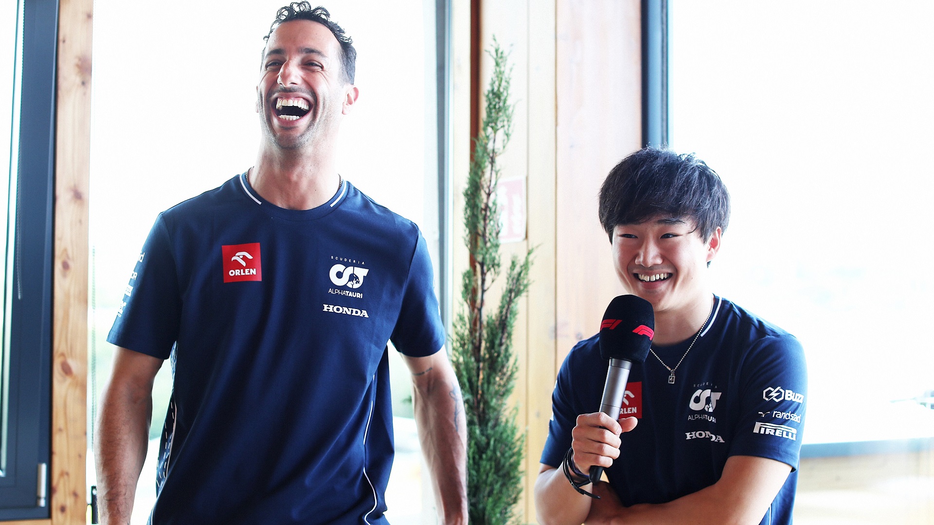 2023-07-20 Tsunoda Yuki Ricciardo Daniel Alphatauri F1 Formula 1