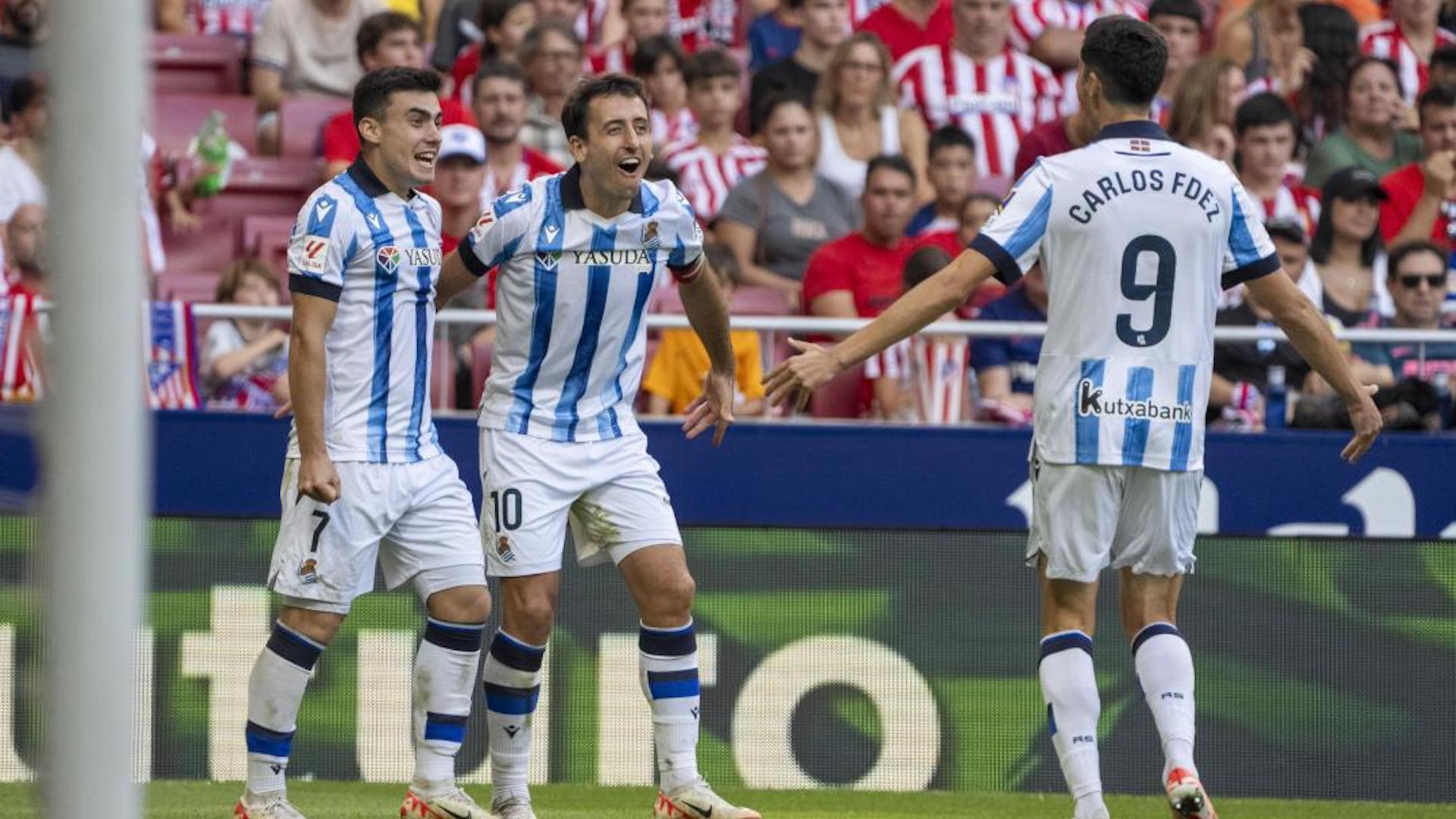 Mikel Oyarzabal Atlético Madrid Real Sociedad