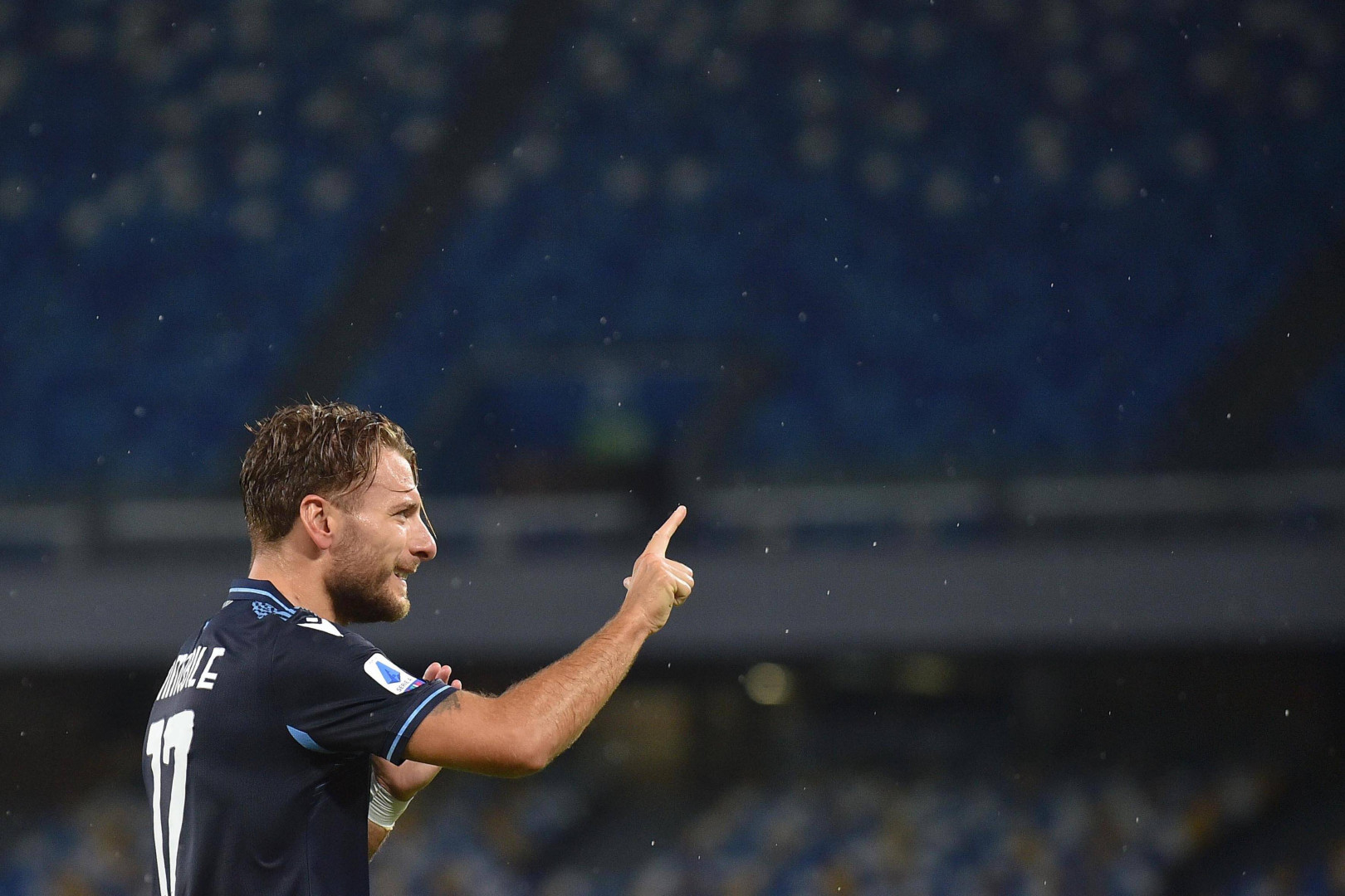 Ciro Immobile von Lazio Rom will in der Serie A gegen Inter Mailand treffen