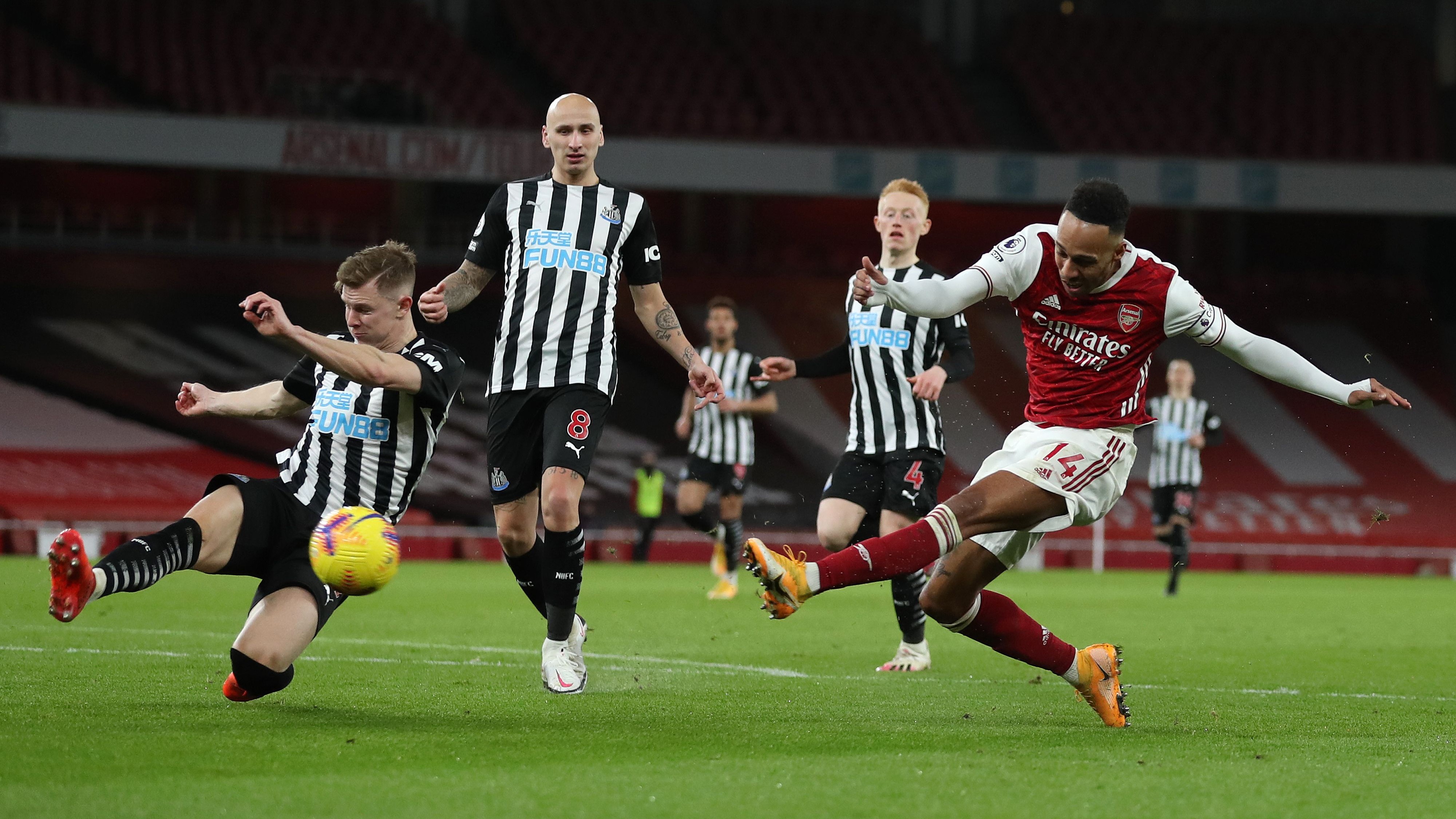 Arsenal vs. Newcastle United result: Gunners cruise past hopeless