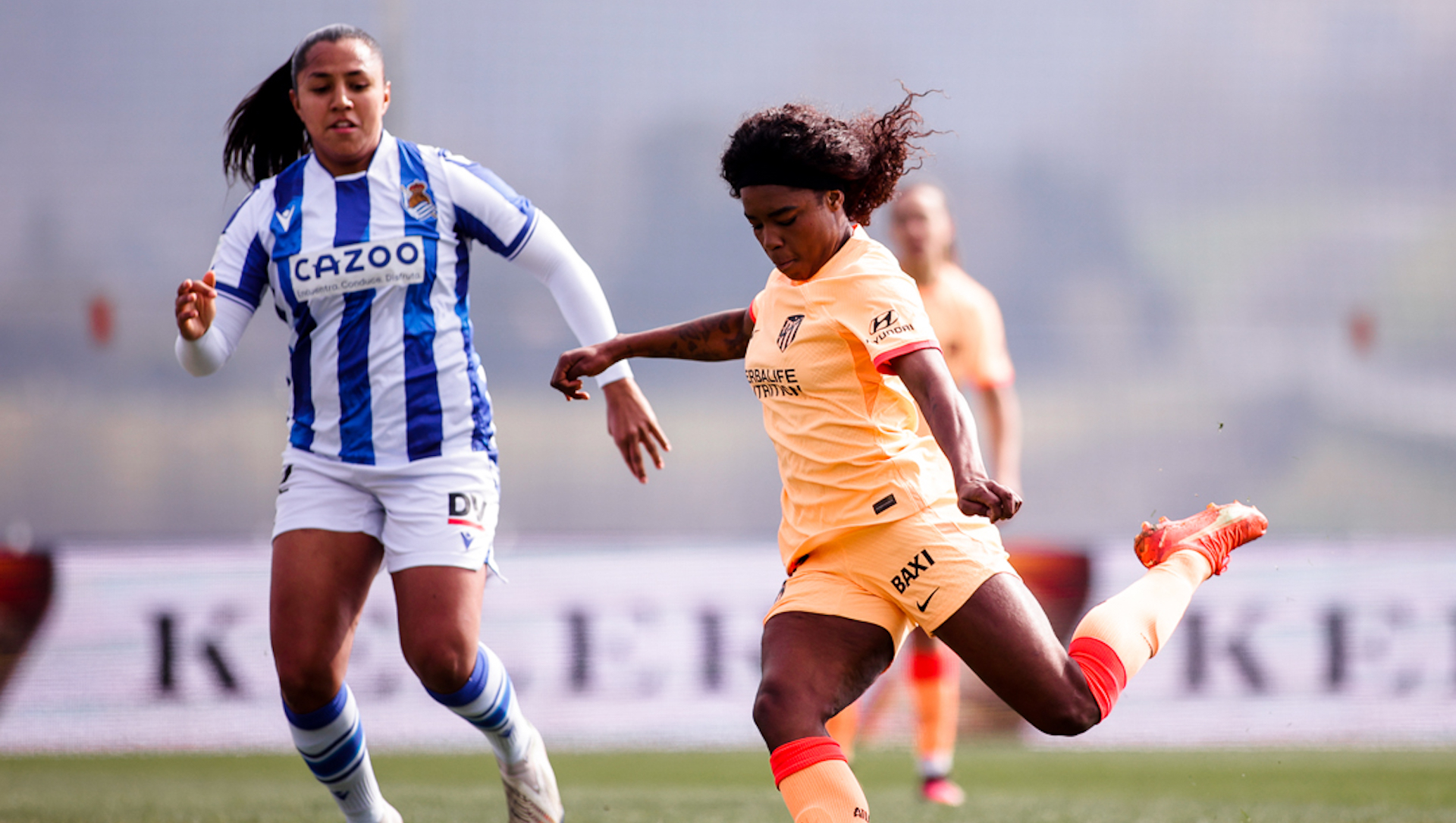 Ludmila, Manuela Vanegas, Real Sociedad vs Atlético de Madrid, Finetwork Liga F