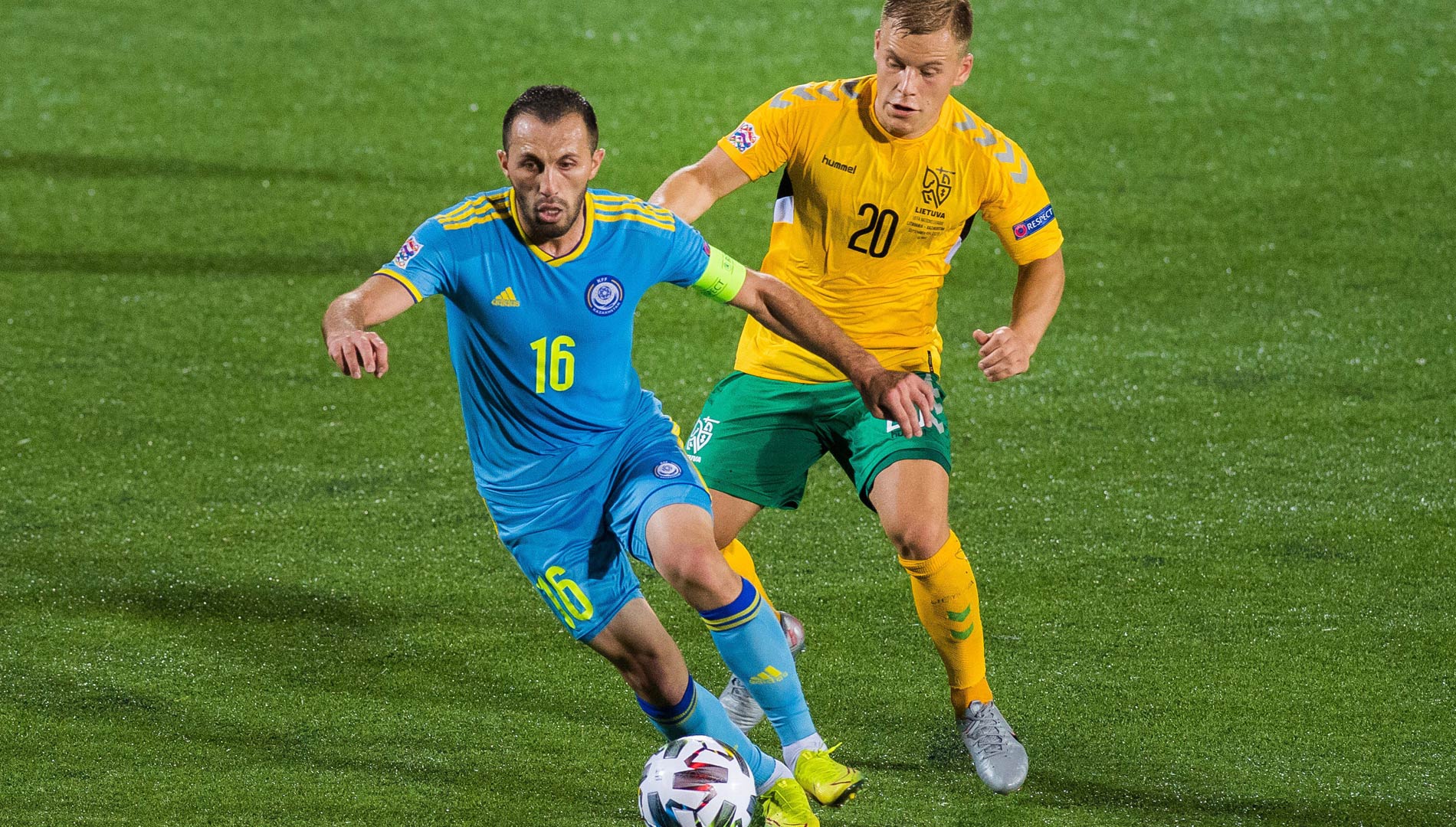 Kasachstan Litauen Nations League 2020