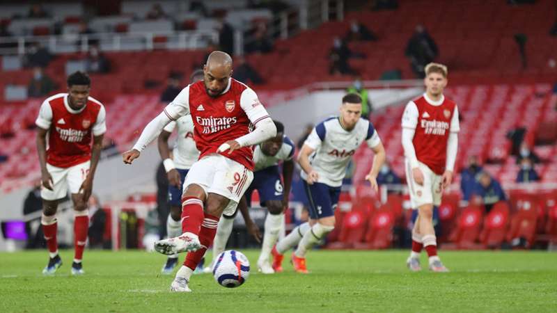 Arsenal match-winner Alexandre Lacazette: We were 'lucky to get a penalty' vs. Tottenham