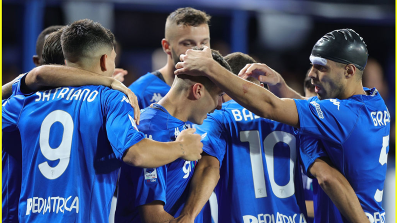 Empoli-Cremonese è on demand su DAZN