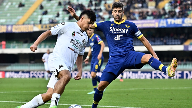 Hellas Verona-Spezia è on demand su DAZN