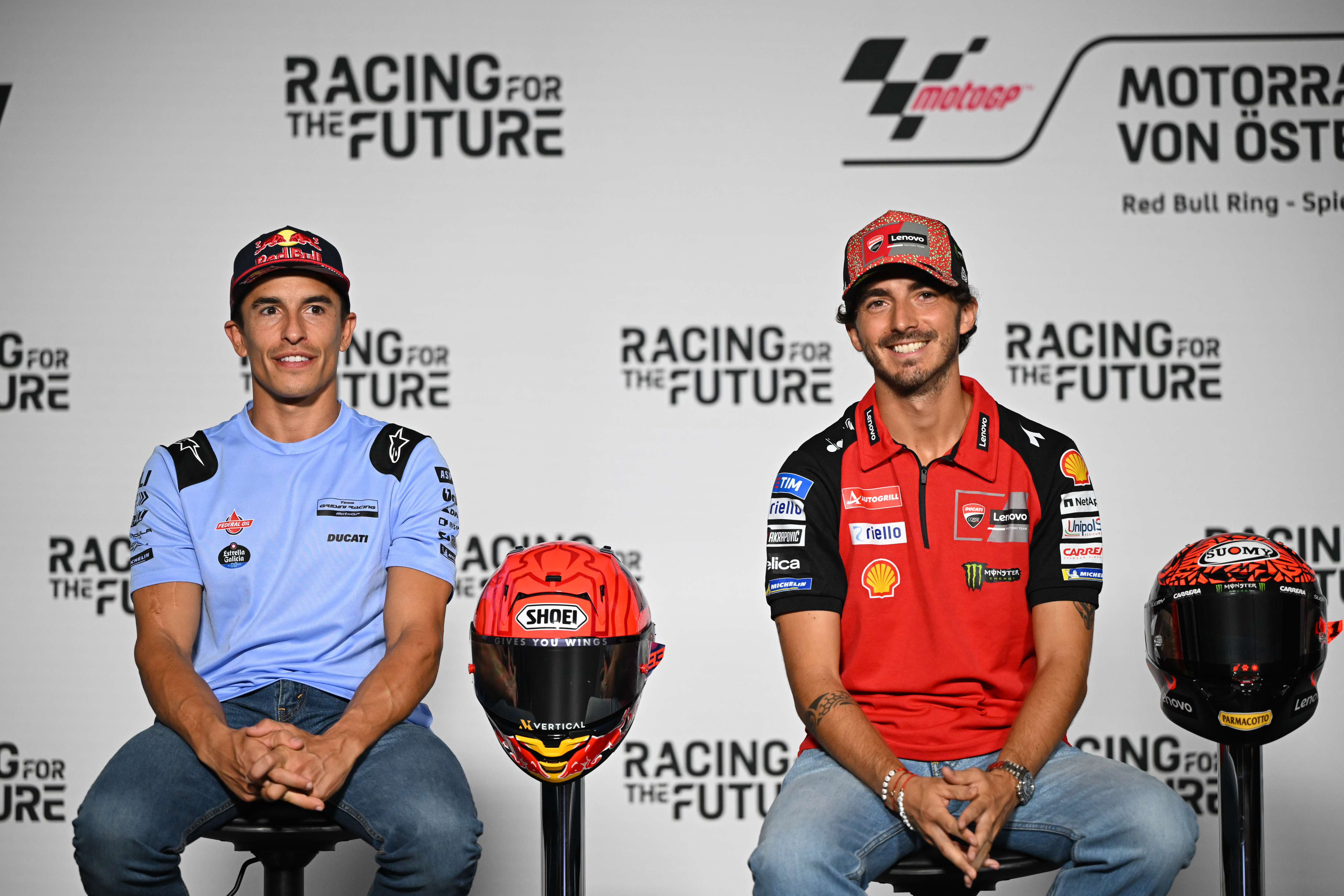 Pecco Bagnaia, sobre la Ducati que también llevará Marc Márquez en el ...