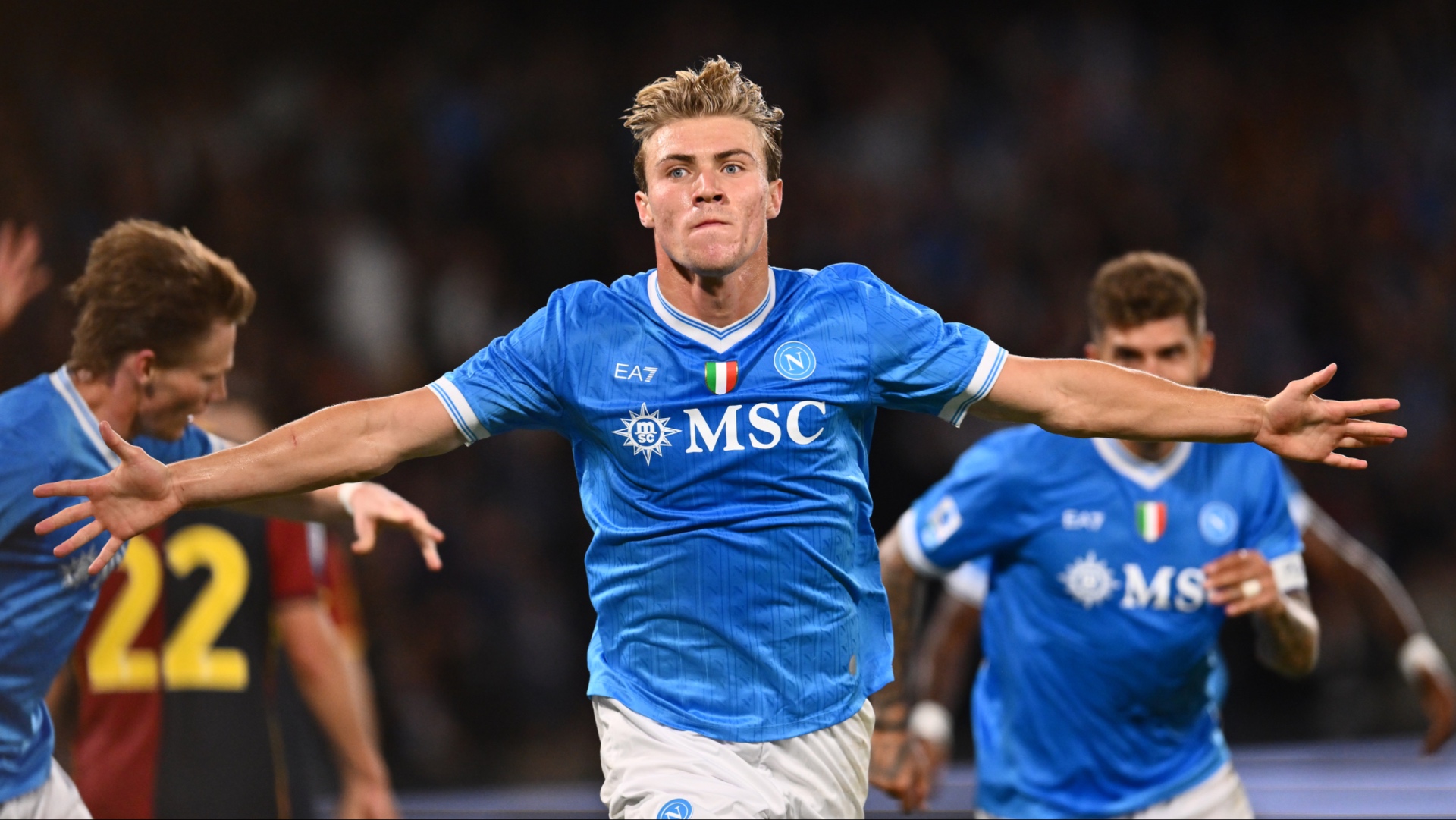 Hojlund finding his feet could be X factor in Napoli's Serie A bid