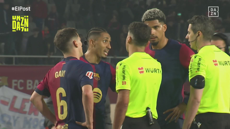 "Y tú eres un maleducado": Raphinha y su momento de tensión con el juez de línea durante y después del FC Barcelona vs Real Betis