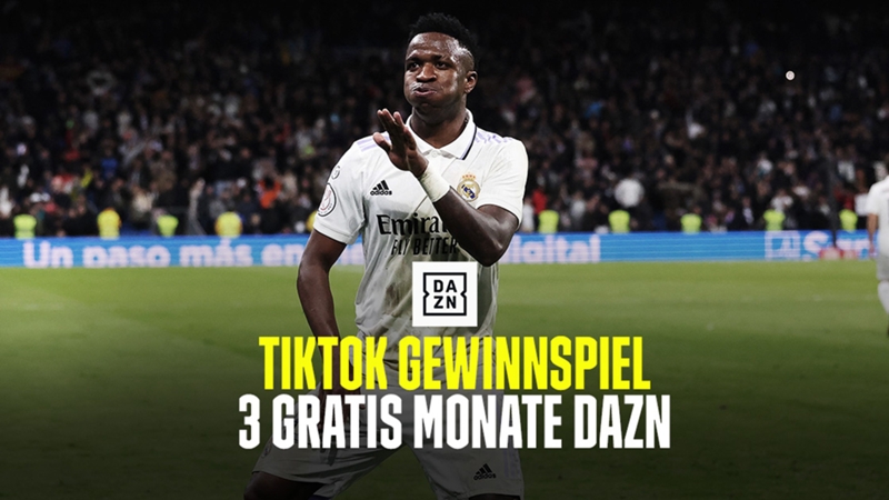 Teilnahmebedingungen - TikTok-Gewinnspiel - 3 Monate DAZN