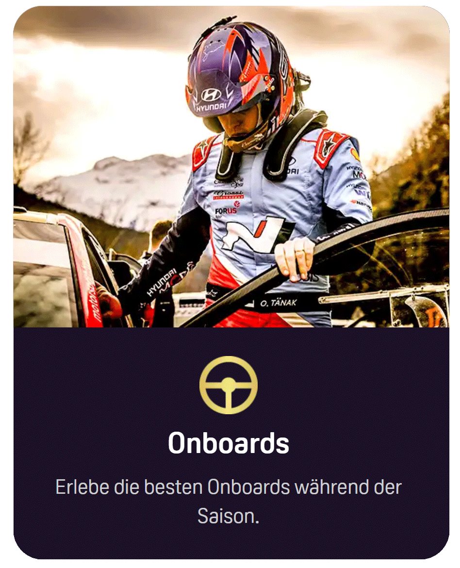 Rally TV Onboards