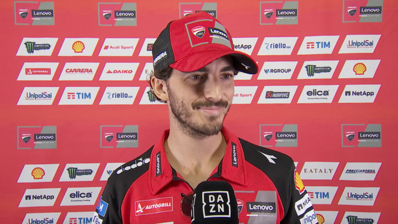 Pecco Bagnaia no se olvida de Marc Márquez para el título pese a su abandono en Indonesia: "Hemos visto lo fácil que es cometer un error y yo ya he cometido muchos"