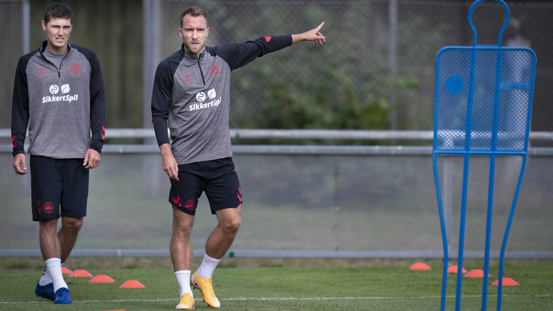 ONLY GERMANY Denmark Training Christian Eriksen & Andreas Christensen 02092020