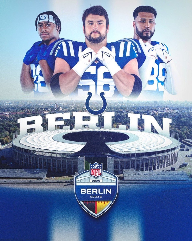 NFL : les Colts joueront le premier match de saison régulière à Berlin en 2025