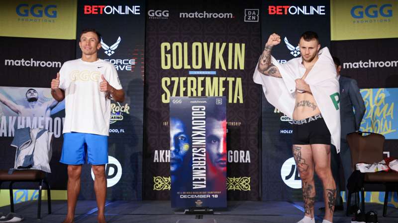 Gennadiy Golovkin drops Kamil Szeremeta four times to earn stoppage win, breaks title record