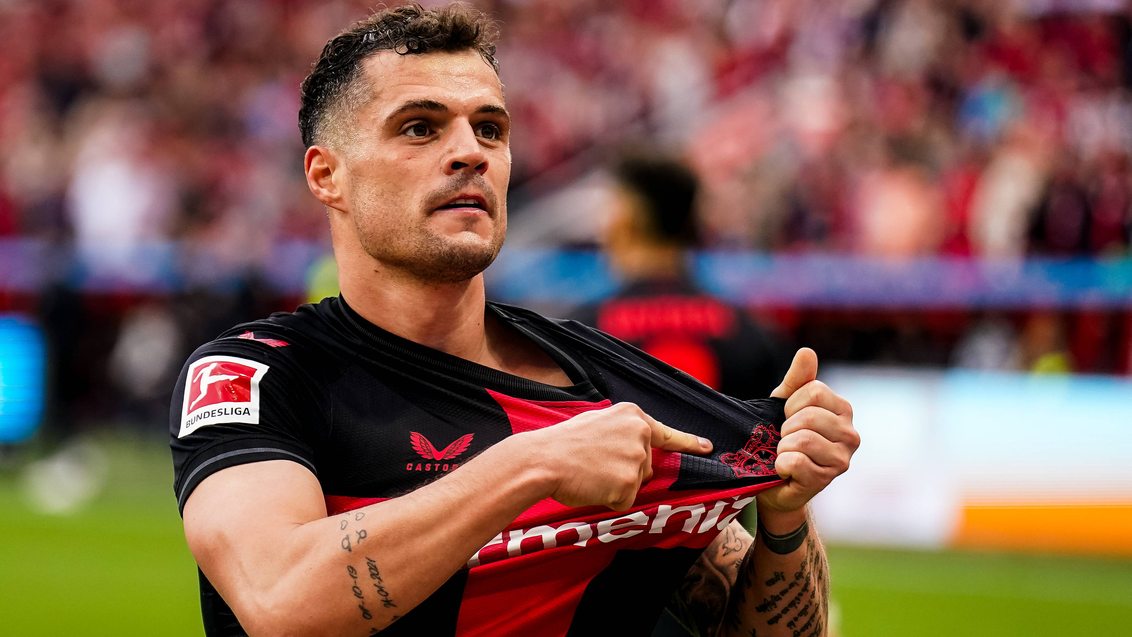 Granit Xhaka Bayer Leverkusen 11042024