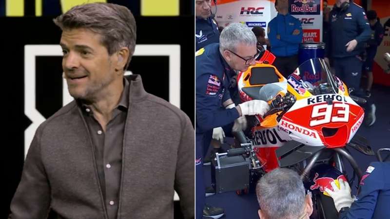 Carlos Checa y el famoso chasis Kalex de Honda con el que rueda Marc Márquez: "Si lo ponen en las dos motos, es que les da algo"