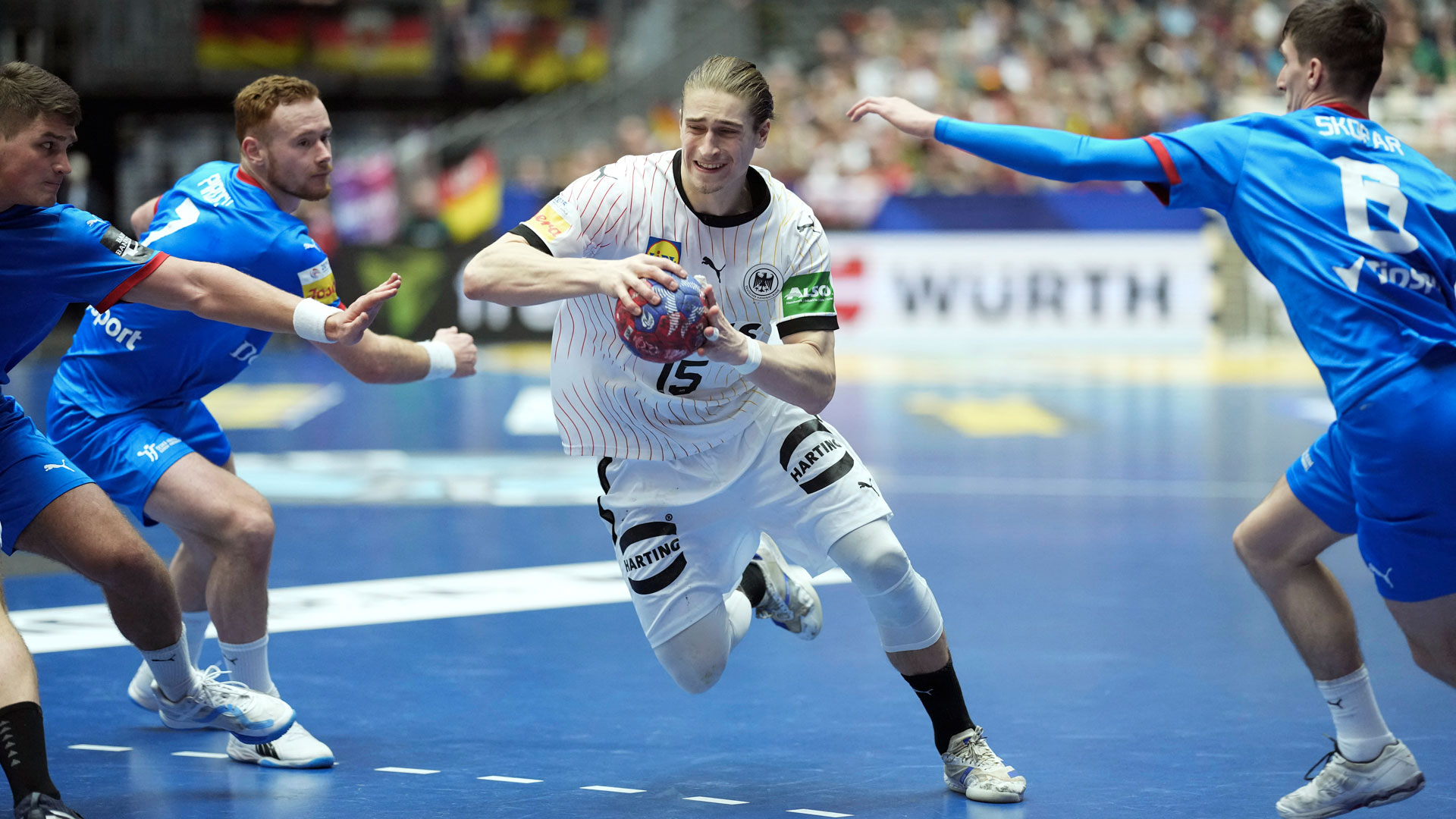 Juri Knorr Deutschland Handball WM 19012025