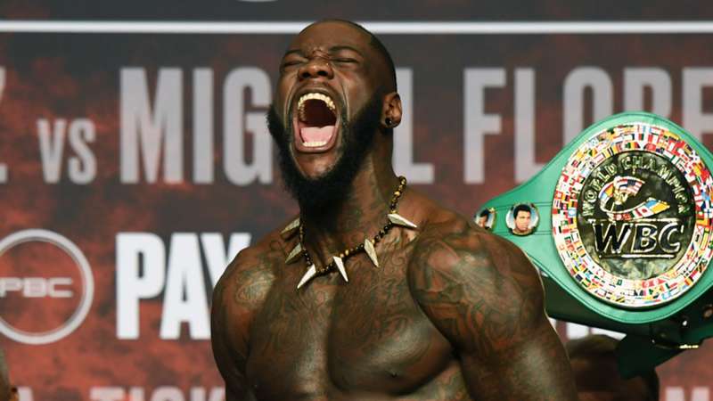 Deontay Wilder says 'coward' Anthony Joshua doesn't have guts to confront him in ring after Tyson Fury fight