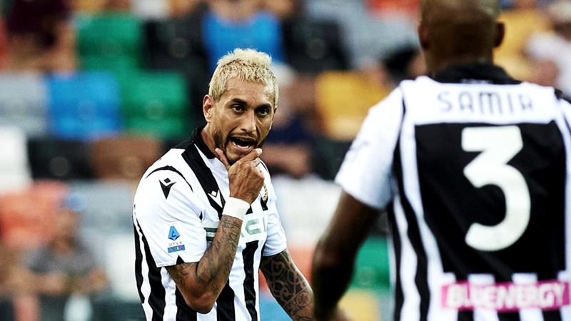 Udinese, Pereyra: "Il rigore? Bravi a non calare l'attenzione"