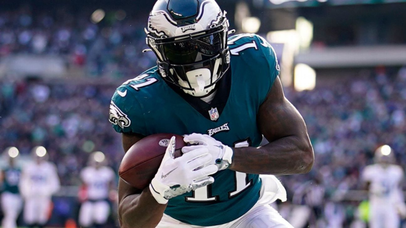 Quién es AJ Brown: el potente y atlético receptor de los Philadelphia Eagles