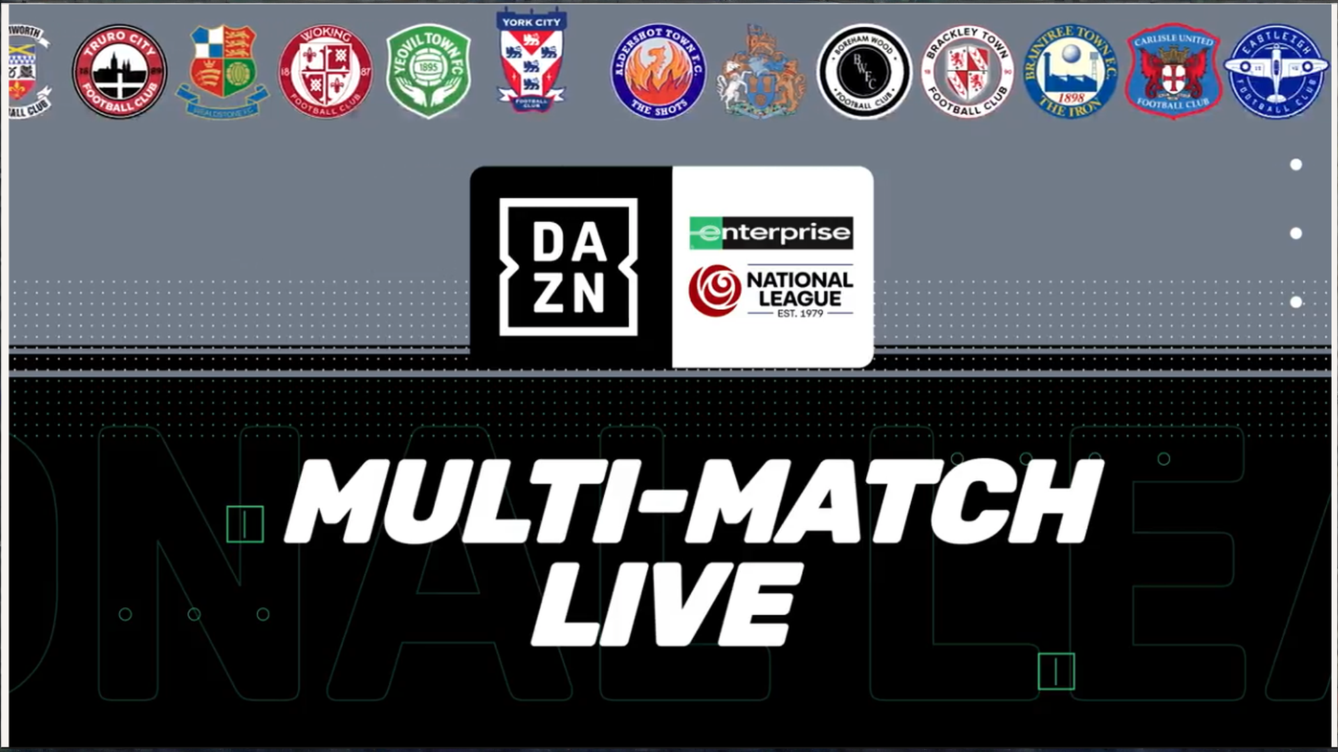 Catch every moment of National League action with DAZN's Multi