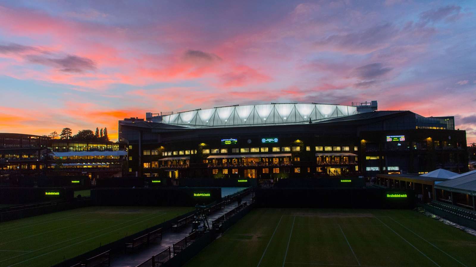 Wimbledon Center Court: Fassungsvermögen so viele Zuschauer passen