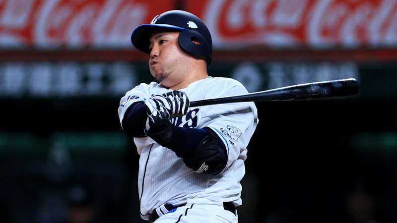 エポック 埼玉西武ライオンズ 山川穂高 1of1（EPOCH 2019 埼玉西武 