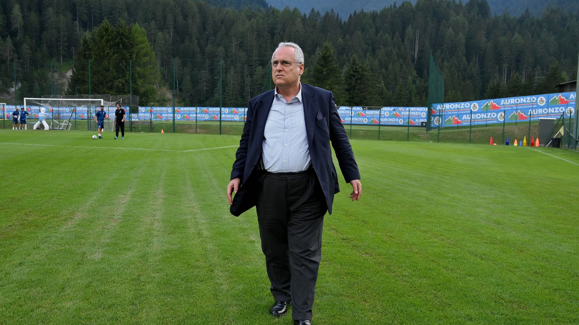 Claudio Lotito, presidente della Lazio, Serie A TIM 2022-2023, DAZN Italia