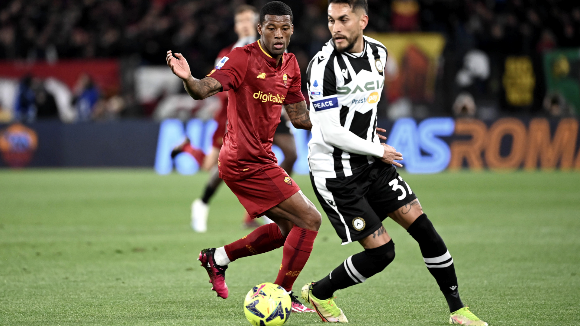 Roma Udinese Wijnaldum Pereyra