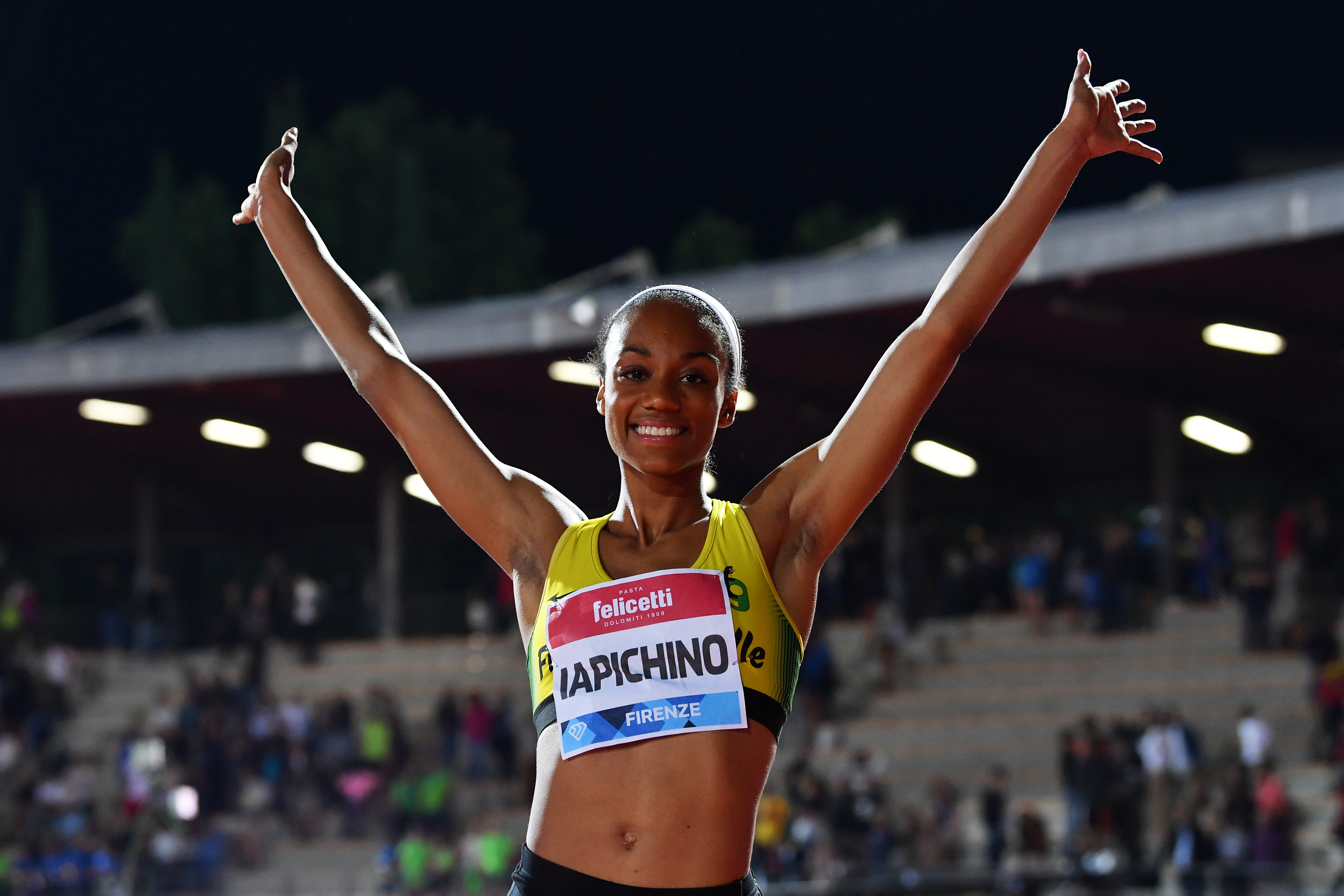 Larissa Iapichino alla Diamond League Golden Gala di Firenze 2023