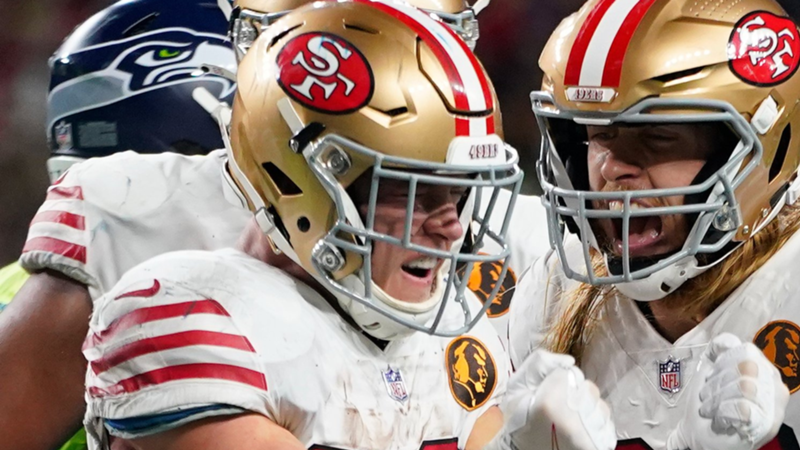 Christian McCaffrey y los San Francisco 49ers dominan a los Seattle Seahawks y se perfilan a los playoffs