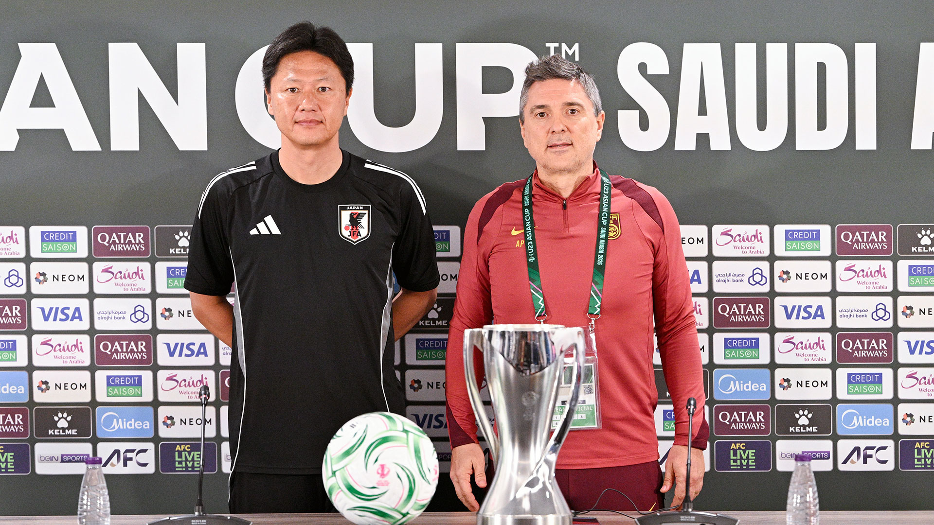 中国とのU23アジア杯決勝へ、U23日本代表を率いる大岩監督「成長を見せ 