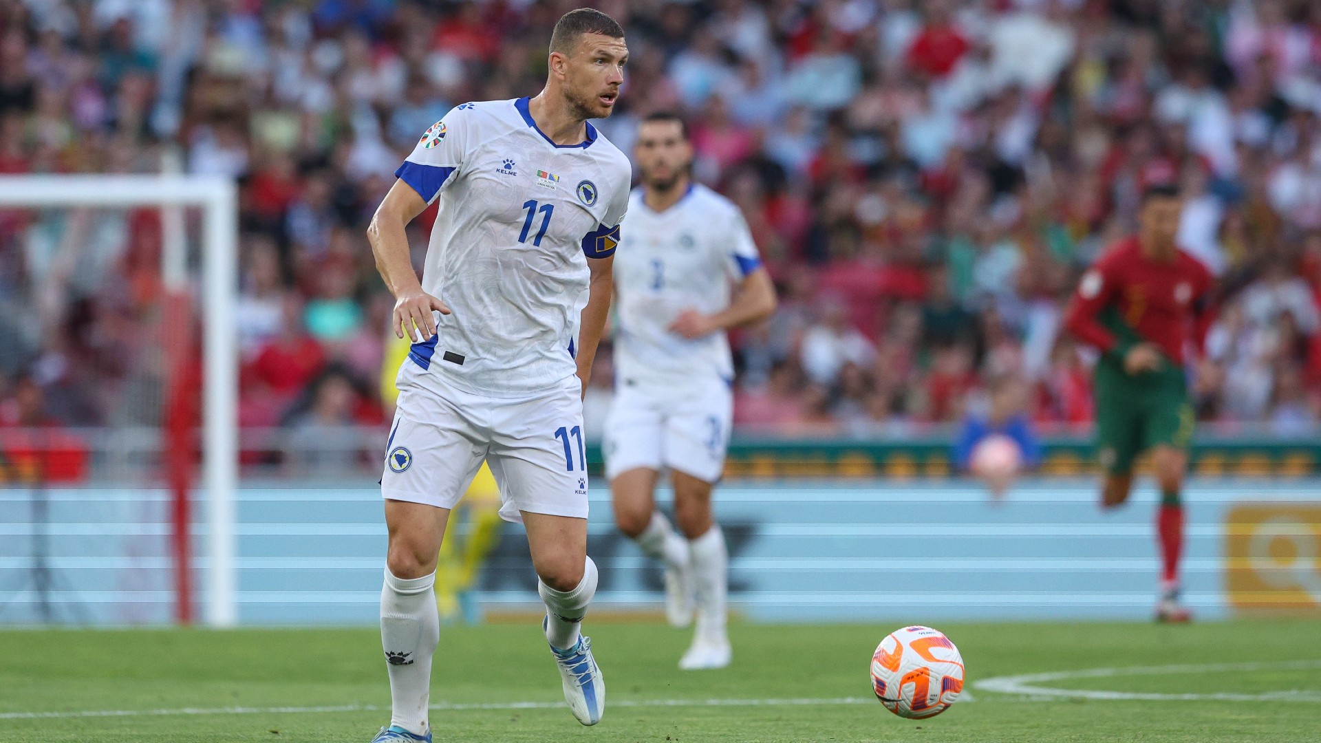 Bosnien Edin Dzeko EM-Qualifikation 120623