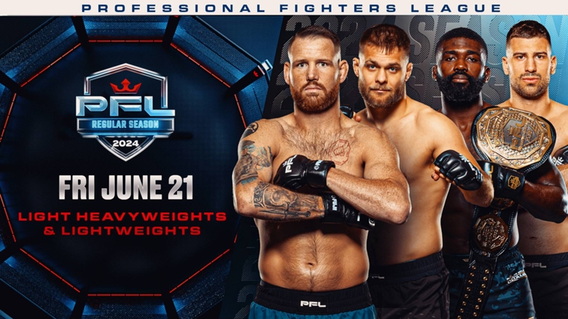 What time is the Clay Collard vs. Mads Burnell fight tonight? Cagewalks, running order, streaming, how to watch PFL Salt Lake on DAZN