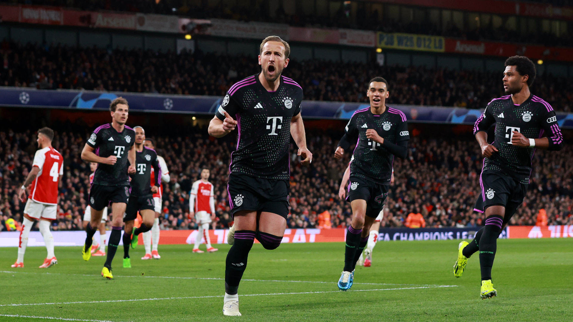 Harry Kane FC Bayern München Arsenal Champions League Viertelfinale 09042024