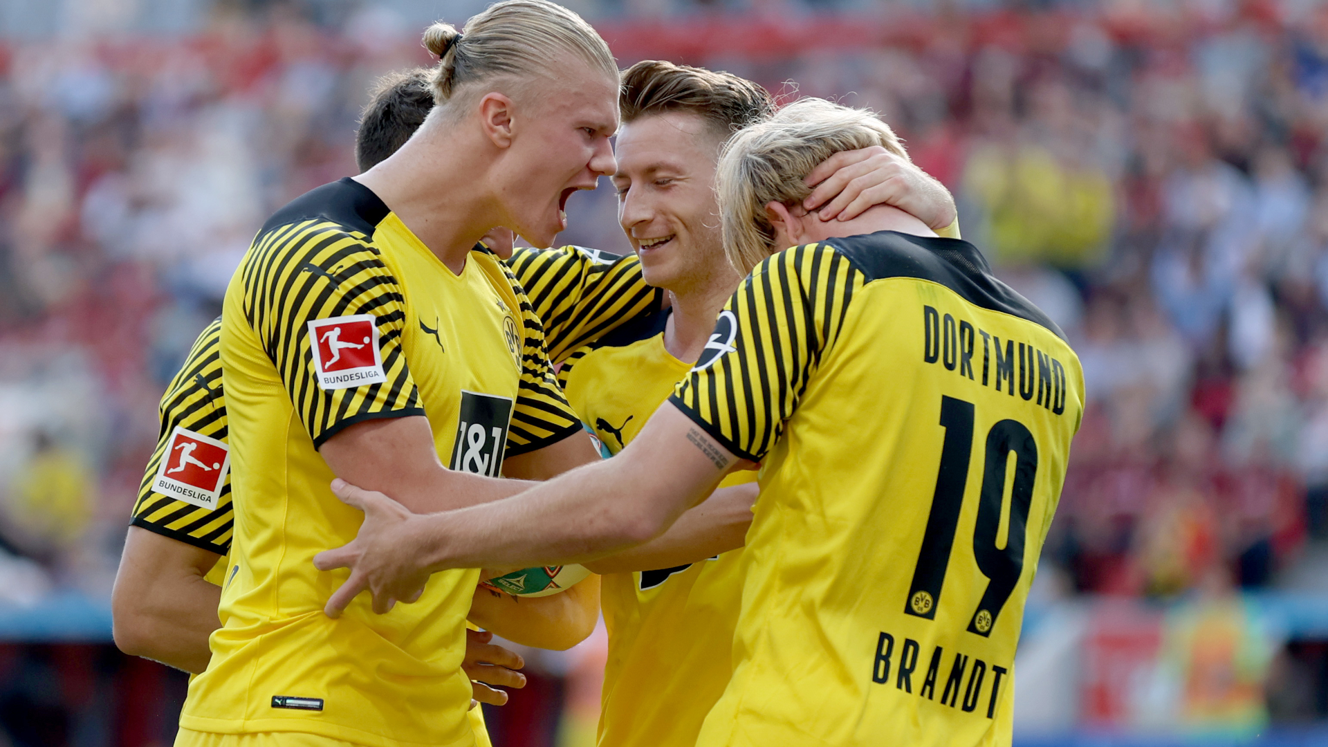 ONLY GER Bundesliga BVB Borussia Dortmund Erling Haaland Marco Reus Julian Brandt vs. Bayer Leverkusen