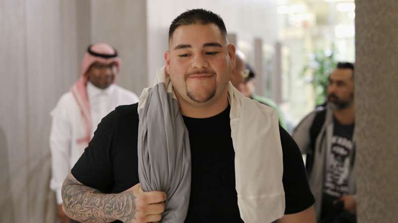 Andy Ruiz Jr. vows to 'make history again' upon landing in Saudi Arabia for rematch with Anthony Joshua