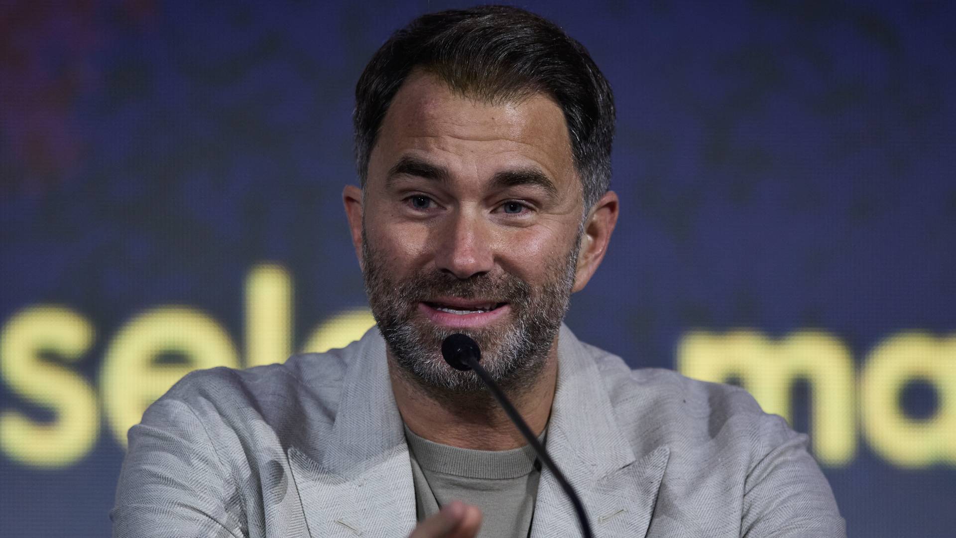Eddie Hearn shockingly states he won't be at press conference for major show he's promoting | DAZN News US