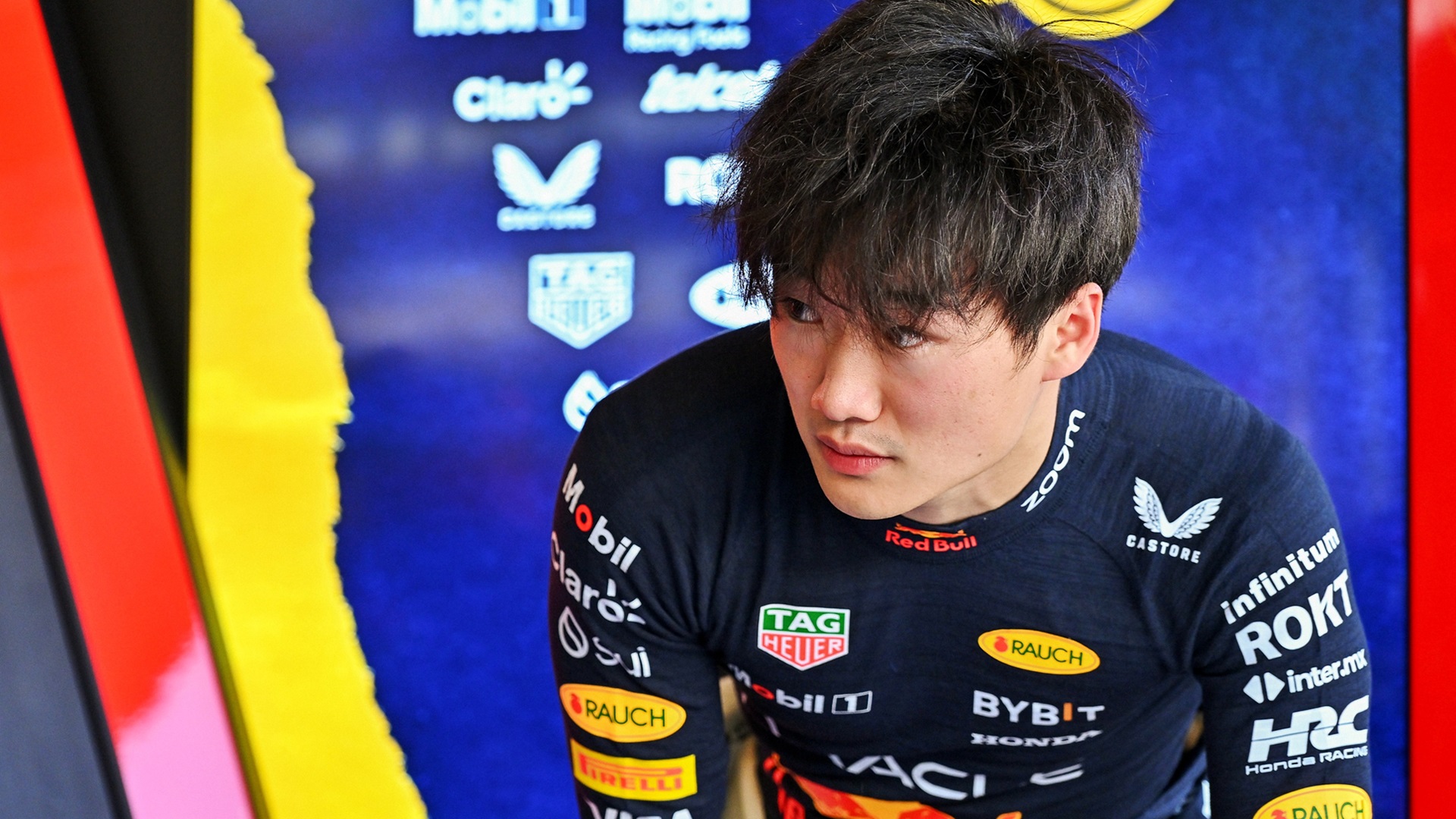 角田裕毅マックスフェルスタッペンペレスローソンサインF1直筆