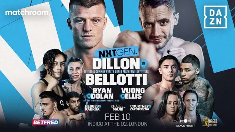 What time is the Liam Dillon vs. Reece Bellotti fight tonight? Ringwalks, running order, streaming, how to watch on DAZN
